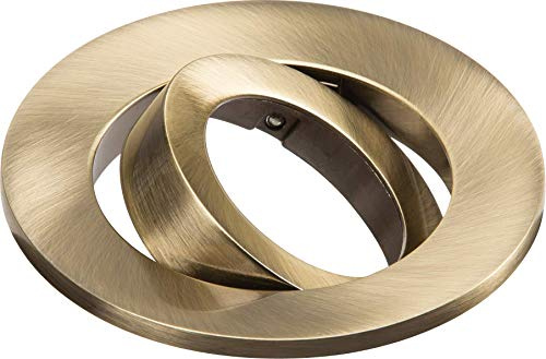Knightsbridge EVOABT Antique Brass Tilt Bezel for EVOT and EVOXLT