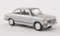 BMW 2002 tii, silber-grau , 1972, Modellauto, Fertigmodell, IXO 1:43