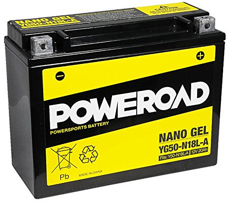 Poweroad Gel YG50-N18L-A3/12V-20AH VE2