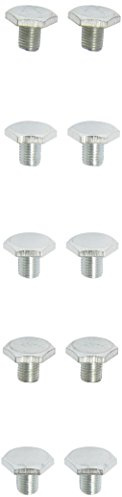 KS Tools Ölablassschraube, Außen6kant 21mm, M10x1,25x13mm, 10er-Pack