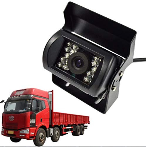CoCar DC 12V 24V LKW Frontkamera Vordere Aussicht Toter Winkel Einparkhilfe Videos für Auto PKW Pickup Wohnwagen Nichtspiegelbild ohne Gitternetzlinien Schwere Aufgabe 10m Kabel, Wasserdicht, IR Nachtsicht