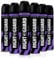 Right Guard Mens Deodorant, Total Defence 5 Active Protection Anti-Perspirant Spray, Multipack 6 x 250 ml
