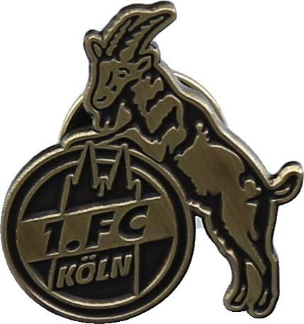 PIN ANSTECKER „Logo” Gold antik 1. FC KÖLN