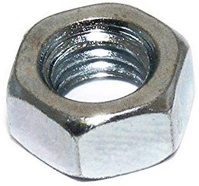 M12 Hexagon Hex BZP Full Nut - Pack 10