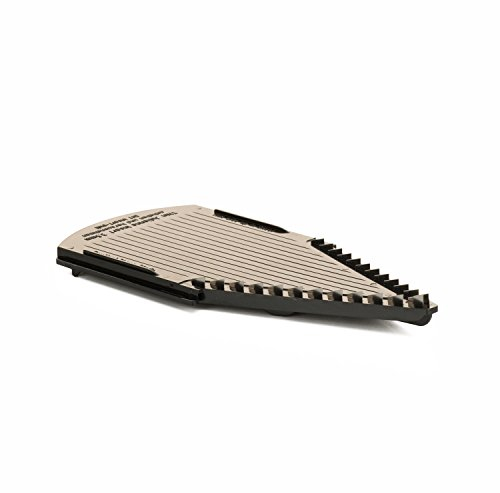 Börner Messereinschub für V1, V3 & V6 (3,5mm) • Messereinsatz für Julienne-Streifen & feine Würfel • Gemüsehobel Messereinschub (V-Hobel) • Börner Küchenhobel Zubehör • Farbe: Schwarz