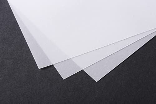 Clairefontaine 975116C Ries Transparentpapier (DIN A3, 29,7 x 42 cm, 50 Blatt, 140 g, ideal für technische Zeichnen) transparent