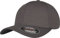 Flexfit Unisex 6584-Flexfit 3D Hexagon Jersey Cap Kape, Darkgrey, S/M