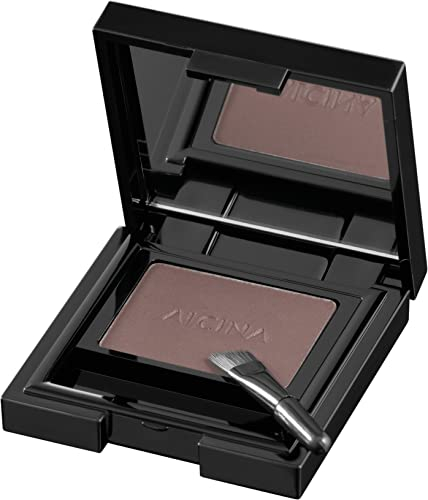 ALCINA Perfect Eyebrow Powder lightbrown 010 - verdichtet die Braue und vertieft die Farbe - natürlicher Farbton - simuliert Volumen