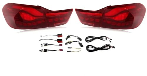 Auto-Rücklicht Für 4 Serie 2014-2020 Rückleuchten Montage F32 F36 F82 M4 420i 425i 428i 430i 435i 440i(Rot)