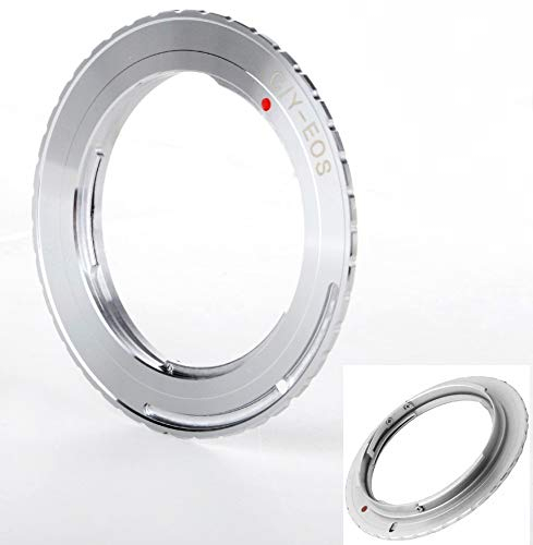 DIGITAL HD Ringadapter CY-EOS OBIETTIVI CONTAX und Yashica kompatibel mit Canon EOS Ring Adapter