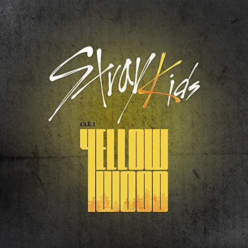 JYP Stray Kids - Clé 2 : Yellow Wood [Standard-Yellow Wood ver.] (Special Album) CD+Photobook+3QR Photocards+Double Side Extra Photocards Set