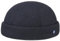 HAMMABURG Teflon Dockermütze Herren - Made in The EU - Mit Schurwolle - Handmade - Gefüttert mit 100% Baumwolle - Wasserabweisend - Dockerkappe - Herrenmütze Herbst/Winter dunkelblau XXL (62-63 cm)