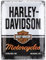 Nostalgic-Art Retro Blechschild, 30 x 40 cm, Harley-Davidson – Motorcycles – Geschenk-Idee für Biker, Original Lizenzprodukt (OLP), aus Metall, Vintage Design, Blechschilder Sprüche