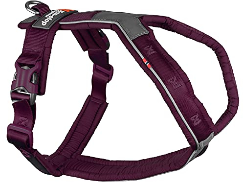 Non-stop dogwear Line Harness 5.0 |215| Führ und Alltagsgeschirr in Purple, Größe:G 6
