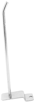 Akozon 25 ganchos de soporte, 25 piezas 15cm 6 pulgadas listones pared panel gancho pantalla pared gancho gancho colgante producto portador tienda estante de acero inoxidable para supermercado