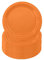 16PCS Pumpkin Orange Paper Plates 23cm, Disposable 9 Inch Solid Color Round Dinner Plates for Birthday, BBQs, Christmas, Picnic, Kids Shower Party Supplies