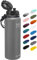 Fanhaw 1.2 L Insulated Stainless Steel Water Bottle with 1 Lid (Chug Lid) - For Kids, Women, Men | Leak & Sweat Proof with Anti-Dust Lid (Gray)