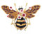MITAR Émail Abeille Broches pour Femmes Hommes Fleur Insectes Parti Casual Broche Broche Cadeaux
