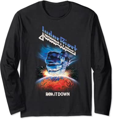 Judas Priest Ram It down Logo Maglia a Manica