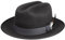Stetson Brookfield Open Road Wollhut - Einfarbiger Hut - Cattleman-Form - Outdoor-Cowboyhut mit Asahi Guard® - Wasserabweisend - Herren - Herbst/Winter anthrazit L (58-59 cm)