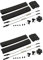 Alpha Auto Part Kit de réparation de fenêtre coulissante latérale pour Volkswagen VW T5 Caravelle 2-PI