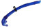 Drfeify Weiches Mundstück Tauchschnorchel PVC Leicht, Leicht zu Atmen, Geeignet Zum Tauchen, Freitauchen (Blue)