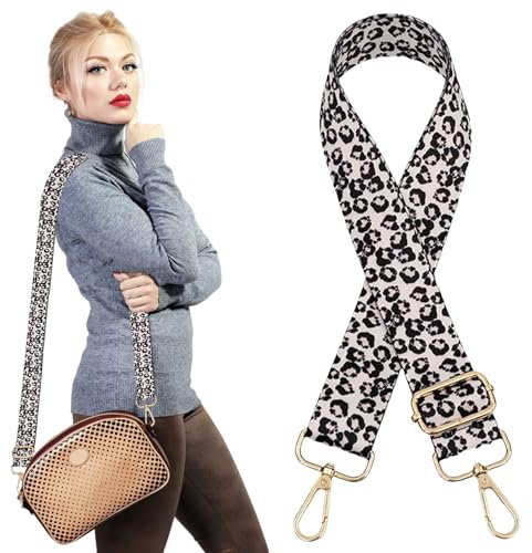 Taschengurt für Damen Taschen Verstellbarer 3.8CM - Bunt Schulterriemen für Herren DIY Zubehör für Tasche Taschenband 0318