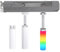 YOUNLEN graphics card GPU bracket support graphics card bracket game GPU support bracket adjustable height graphics card support aluminum alloy white RGB light effect.(80mm-120mm)
