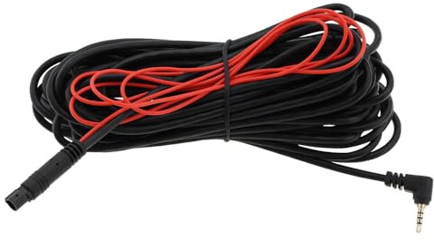 YINETTECH 10m Car Camera Extension Cable for Trucks, RVs, and Buses - Compatible with Dash Cams and Rearview Cameras