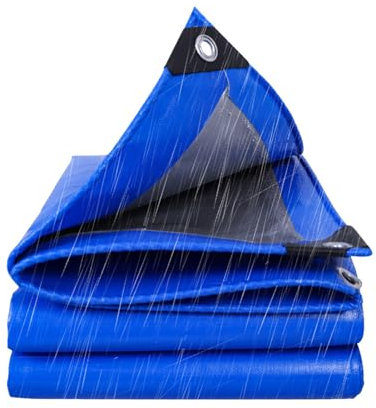 XYXHEII Lona Piscina con Ojales 2x2m, Lona Impermeable De Protección, Lona De Exterior Impermeabli Y Al Desgarro, Lona Profesional para Camping, Lona De Barco Industrial