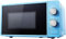 Microwave Oven 20 Litre， 800 Watt， Solo Microwave Oven With Function Defrost， 6 Power Setting， 0-30 Min Timer， One-Touch Express Cook， Easy To Clean， Stylish Design(Color:Blue)
