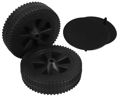 KITANDOVE Ruedas Para Generadores 7 Pulgadas Duraderas Compatibles Con Parrillas