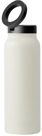 Magnetische Edelstahl-Wasserflasche, 680 ml, isolierte Sportflasche mit Handyhalterung, magnetische Sportflasche für Outdoor-Reiten und Fitnessstudio