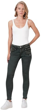 Miracle of Denim M.O.D Damen Jeans Suzy Skinny Fit (DE/NL/SE/PL, Bundweite & Schrittlänge, 30, 30, Thyme Green)