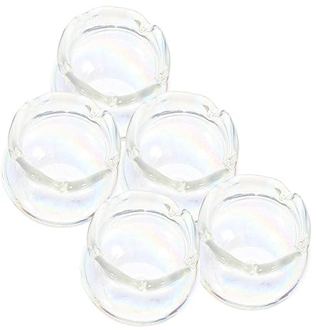 TOYANDONA 5 Pièces Aquarium De Maison De Poupée Jouets Réservoir Plantes D'aquarium en Soie De Bain Robot De Piscine Lumière D'aquarium La Nourriture pour Poissons Miniatures Un Verre