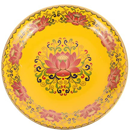 NOLITOY 1pièce Plateau De Fruits Bouddhiste Lotus Assiette De Sacrifice Pour Temples Et Décor Zen