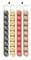 Coffee Pod Holder，Compatible for Nespresso Capsules,Wall-Mounted Storage Rack for Capsules Rotating Rack Stand Storage Shelve Organization(4lie)