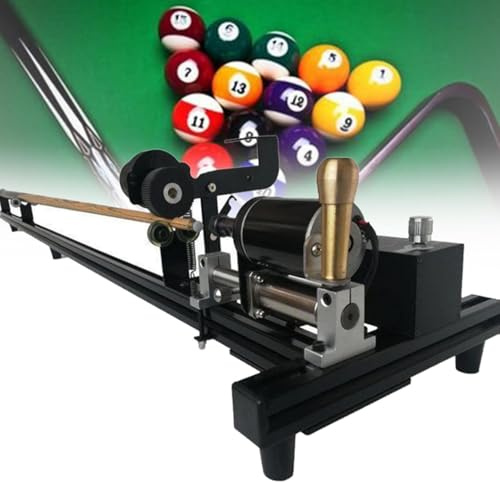 Pool Queue Drehmaschine 7 in 1 Multifunktions Reparaturset für Billard und Snooker Queue Wartung