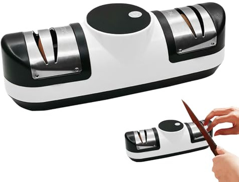 Handheld Sharpener: Electric Polishing Device, Quiet Rechargeable USB Tool, Adjustable Speed Adjustment Sharpener Professional Device for Cutlery | p