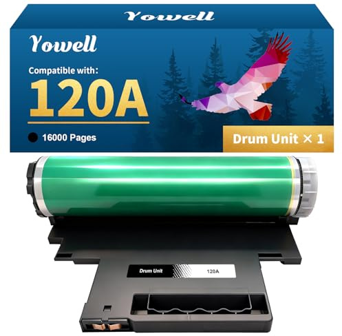 Yowell 120A trumma kompatibel med HP 120A W1120A bildtrumma för bildenhet HP Color Laser MFP 179fwg 179fnw 178nwg 178nw, Color Laser 150nw 150a 150w