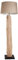 invicta INTERIOR Design Stehlampe ROUSILIQUE 177cm beige Treibholz Leinenschirm handmade