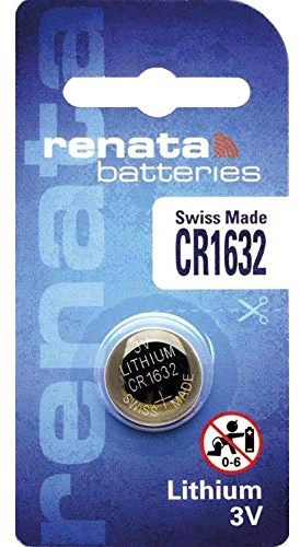 10 x Renata 1632 Swiss Made Lithium Coin Cell Battery