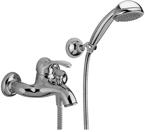 FA024CR Miscelatore vasca esterno con set doccia, doccia Royal FLAVIA PAFFONI