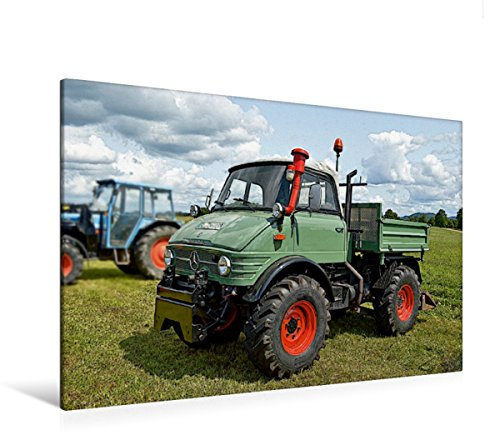 CALVENDO Unimog grün rot