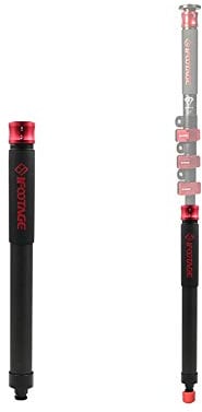 IFOOTAGE 15.7/40cm Cobra 2 Extension Tube C40 Extension Pole for Camera Monopod,Suiitable for Cobra 3 Monopod,C180F-P,C180F,A180F,A180T
