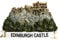 Scotland 3D Edinburgh Castle Refrigerator Magnet Resin Travel Souvenirs,Handmade Home & Kitchen Decoration Scotland Fridge Magnet Collection Gift