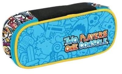 ASTUCCIO SCUOLA OVALE ORGANIZZATO TWO PLAYERS ONE CONSOLE