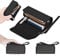 【Phantasy】Hochwertige Schutzhülle aus NAPPA Leder für IQOS 3 / IQOS 3 Duo / IQOS2.4 / IQOS2.4 Plus, Etui aus Leinen und PU-Leder, Organizer Iqos, Abdeckung/Zigarettentasche für IQOS (Schwarz-01)