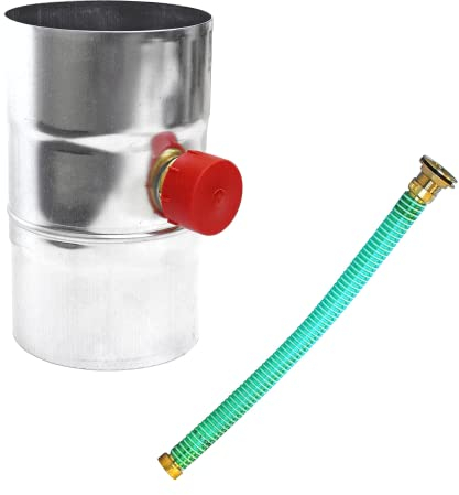 Regenwassersammler NW80 mit Schlauch Bundle