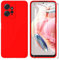 ARRYNN Coque pour Xiaomi Redmi Note 12 4G + Film Protection écran en Verre trempé,Housse Ultra Premium TPU Silicone Liquide Flexible pour Xiaomi Redmi Note 12 4G - Rouge
